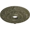 Ekena Millwork Rose Ceiling Medallion (Fits Canopies up to 7 1/4"), 18"OD x 3 1/2"ID x 1 1/2"P, Painted Turtle CM18ROPTF - alternate 2